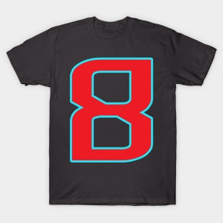 funny numbers Get your luck number 8 T-Shirt